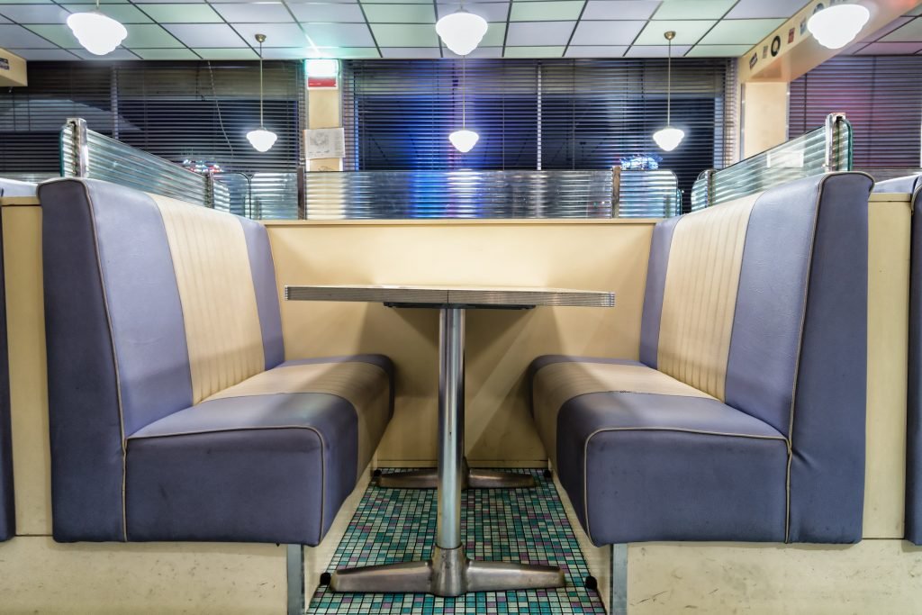 Vintage diner table, repairing and making them look like new.