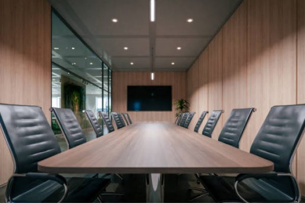 modern business office conference room, 3d rendering